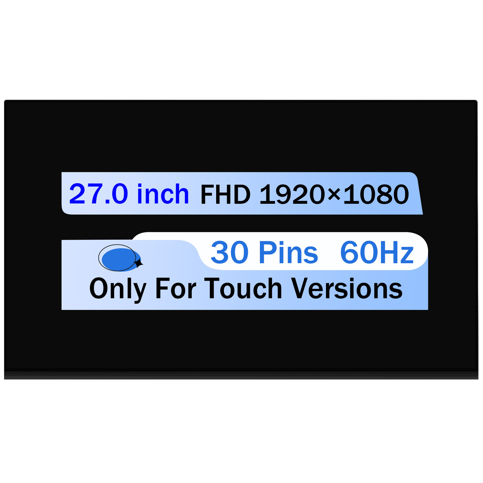 LM270WFA(SS)(A1) 27" FHD For Dell Inspiron 7790 AiO LCD Touch Screen Replacement