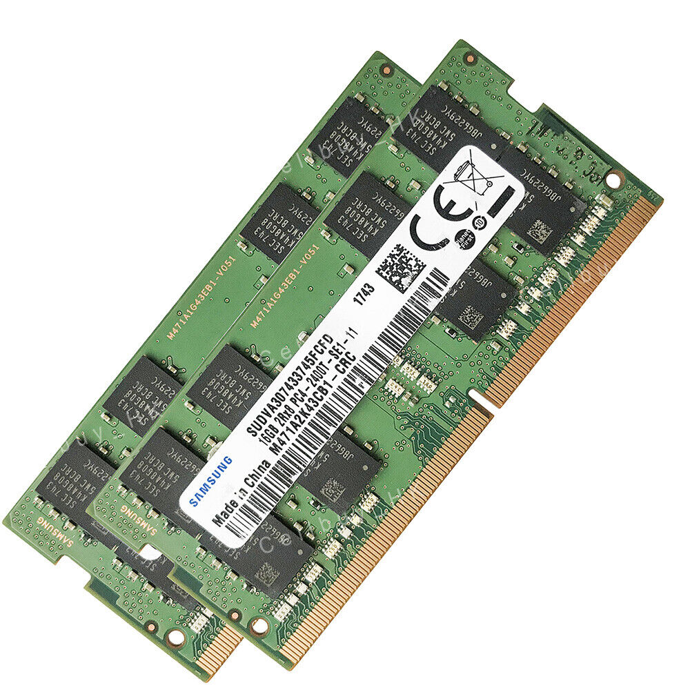 Samsung 32GB 2x16GB PC4-19200S DDR4 2400MHz Memory For iMac 4K 21.5In 2019 A2116