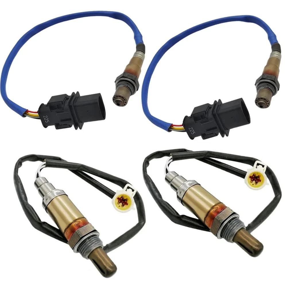 Amrxuts 4Pcs Upstream Downstream Air Fuel Ratio Sensor O2 Oxygen Sensor for F...