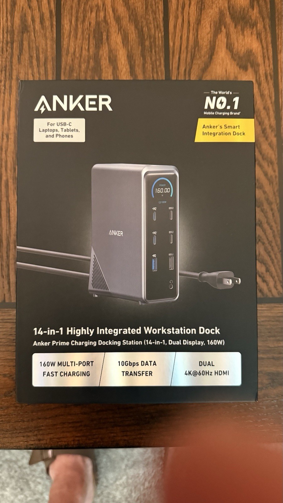 Anker Prime Smart Integration Workspace Docking Station Used Very Good Condition