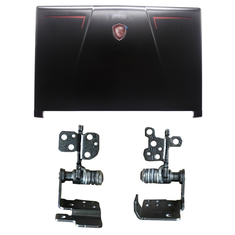 New for MSI GP73 GP73M 8RD 8SF 8RE MS-17C5 MS-17C6 17.3in LCD Back Cover& Hinges