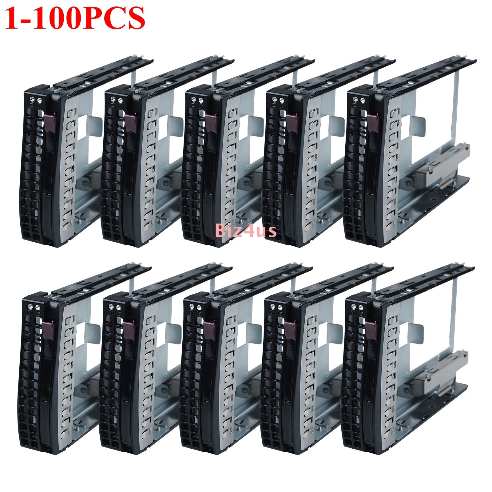 Lot For Supermicro Tool-Less 3.5" to 2.5" Converter Drive Tray MCP-220-00118-0B