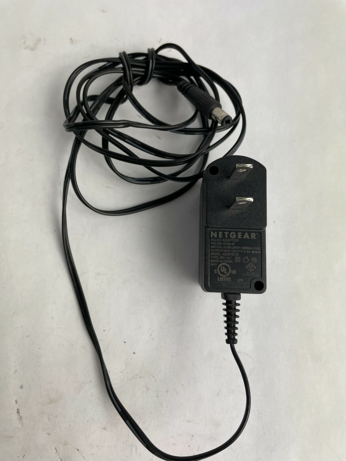 Genuine NETGEAR AD2015F23 Output 12 V 0.5 A Power Supply Adapter A79