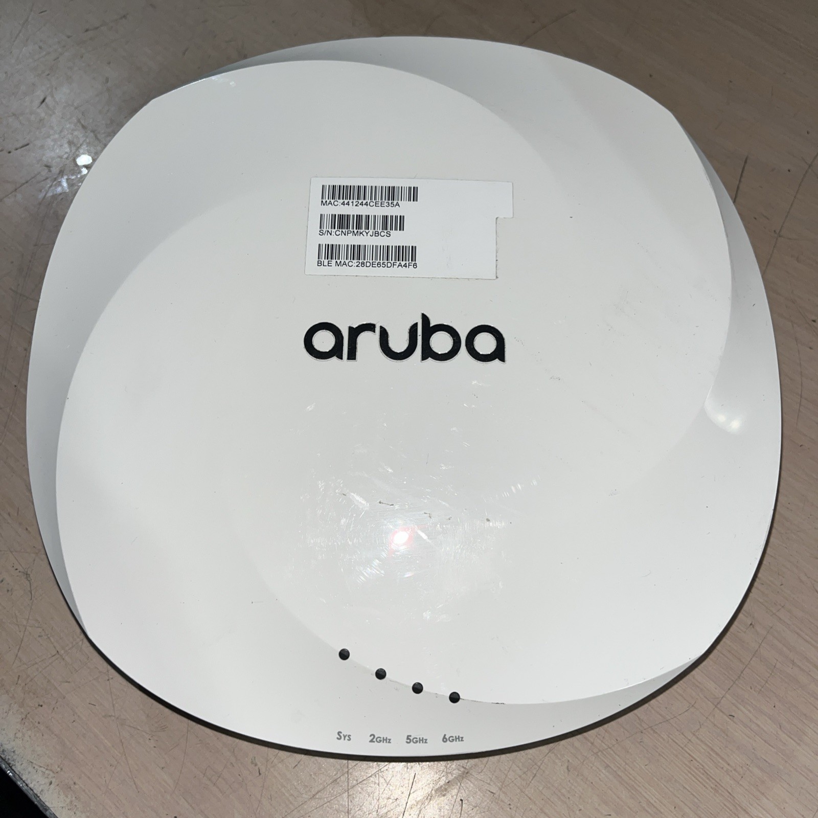 HPE ARUBA AP-635-US APIN0635 WIRELESS ACCESS POINT