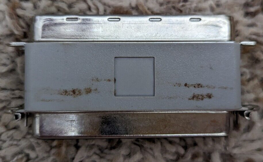 SCSI TERMINATOR 50 PIN CENTRONICS MALE / FEMALE  TERMINATOR (Missing Pins)