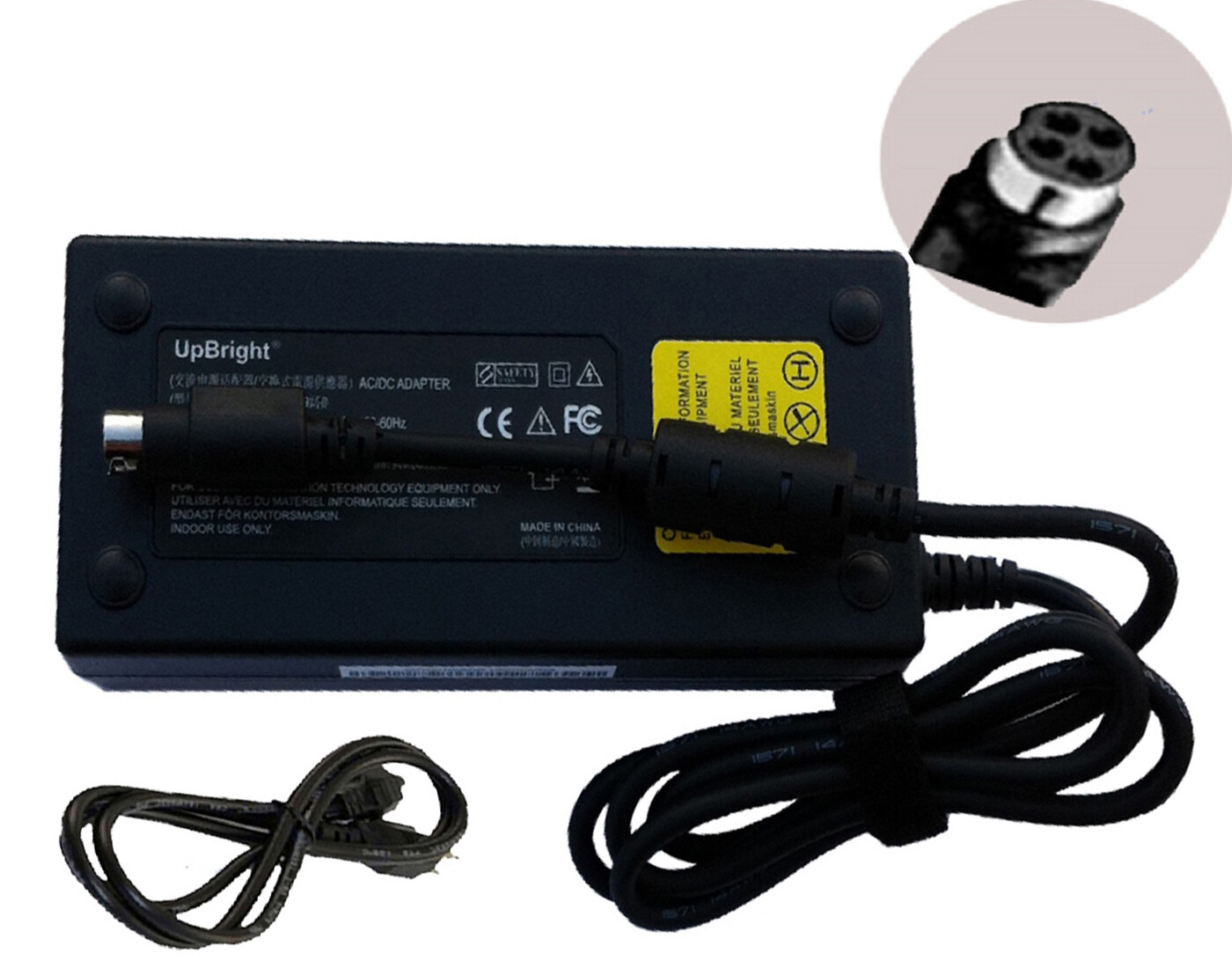 230W AC Adapter For Delta ADP-230EB T Chinoy A12-230P1A 19.5V 11.8A Power Supply