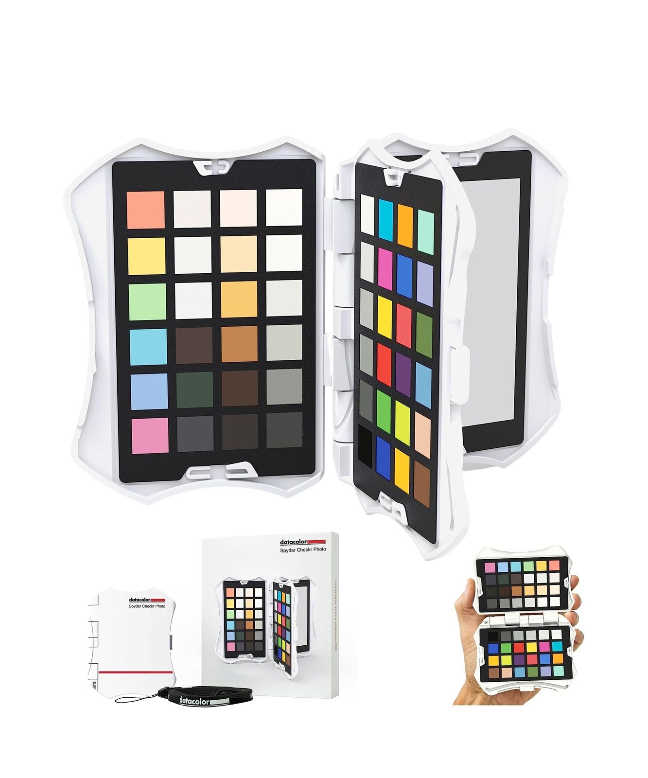 Datacolor Spyder Checkr Photo for Color Accuracy & Consistency, Portable Colo...