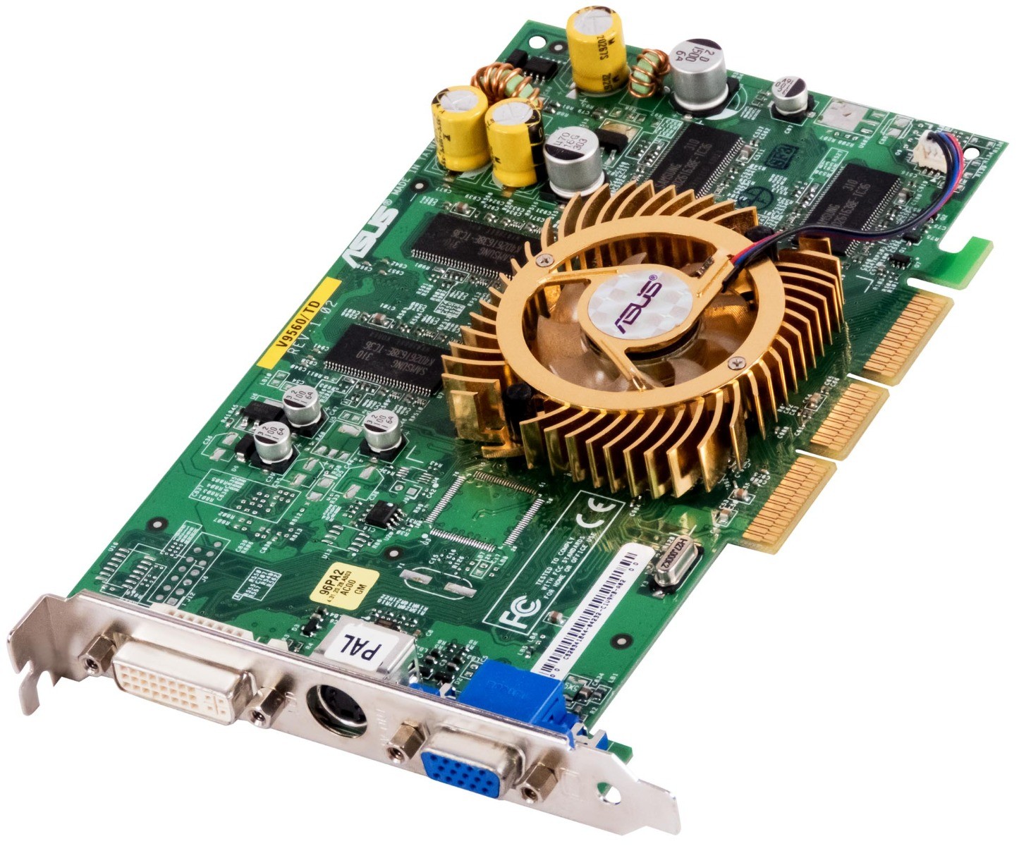 Graphics Card Asus NVIDIA GeForce FX 5600 128MB V9560/TD/P/128M/ACT