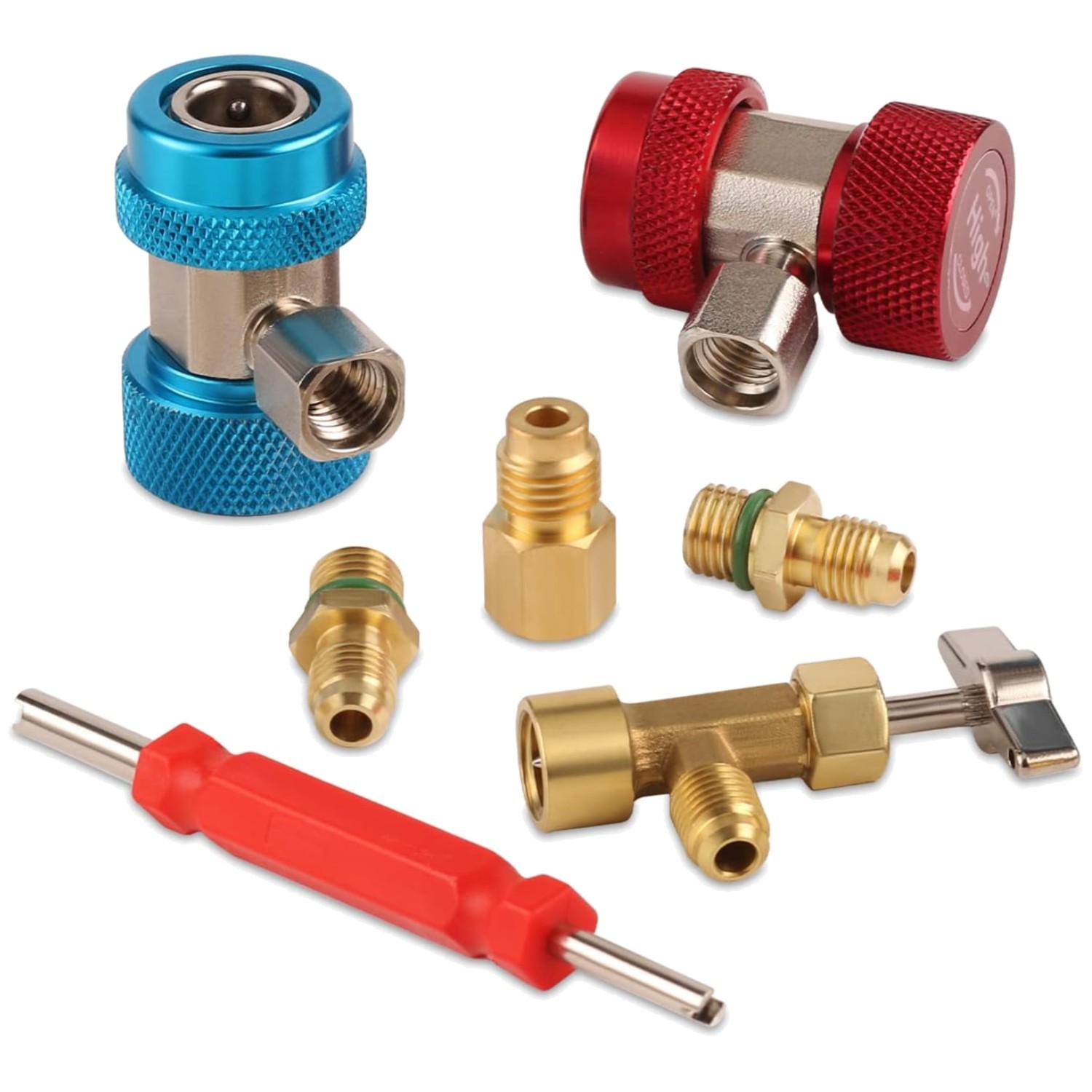 Professional AC R134A Freon Charging Kit