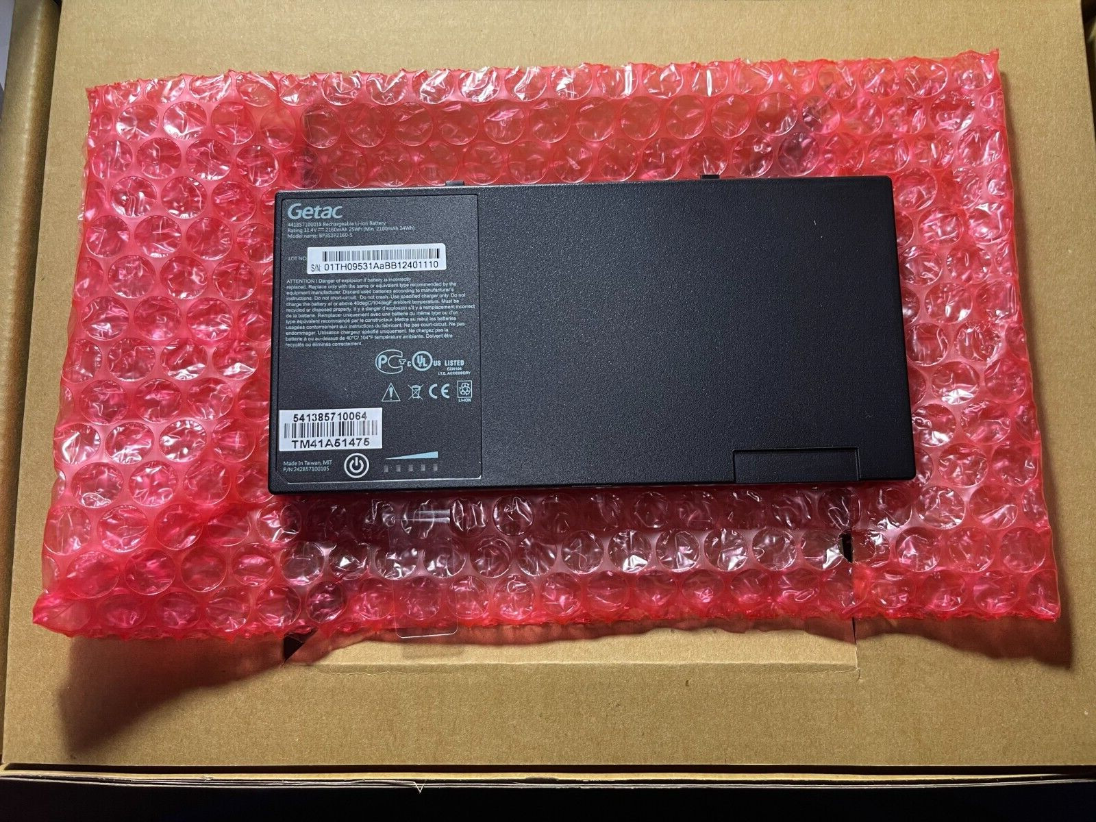 BP3S1P2160-S  original Battery For Getac F110 Tablet - New