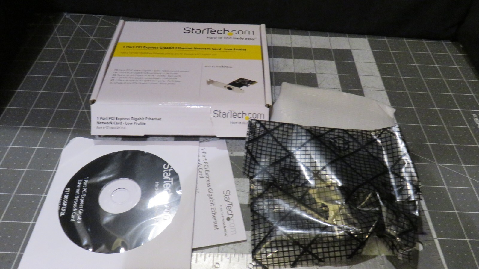 StarTech ST1000SPEX2L Low Profile 1-Port PCI Express Network Card