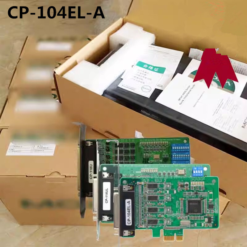 MOXA CP-104EL-A RS232 PCI-E Multi-port Card with 4 Ports.