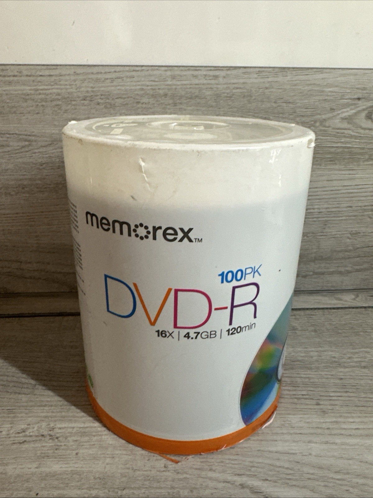 Brand New MEMOREX DVD+R Recordable Blank Discs Factory Sealed Qty 100