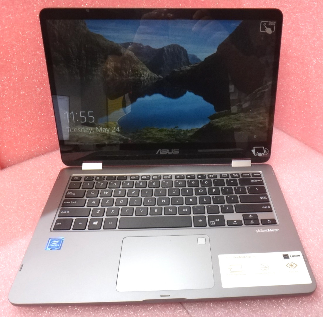 OEM Asus  VivoBook  TP401M Flip 14 2-in-1 HD Touchscreen Laptop 4GB/64GB Storage