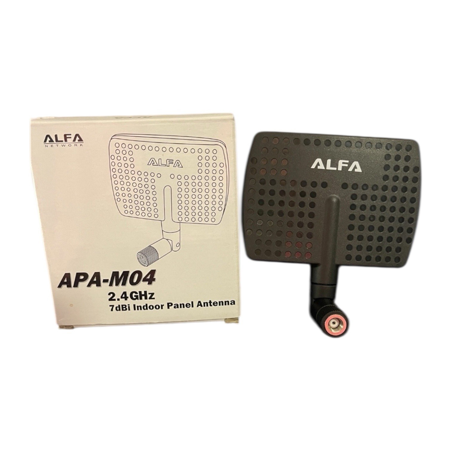 Alfa Network APA-M04 2.4GHz 7dBi Directional Indoor Panel Antenna w/ RP-SMA New