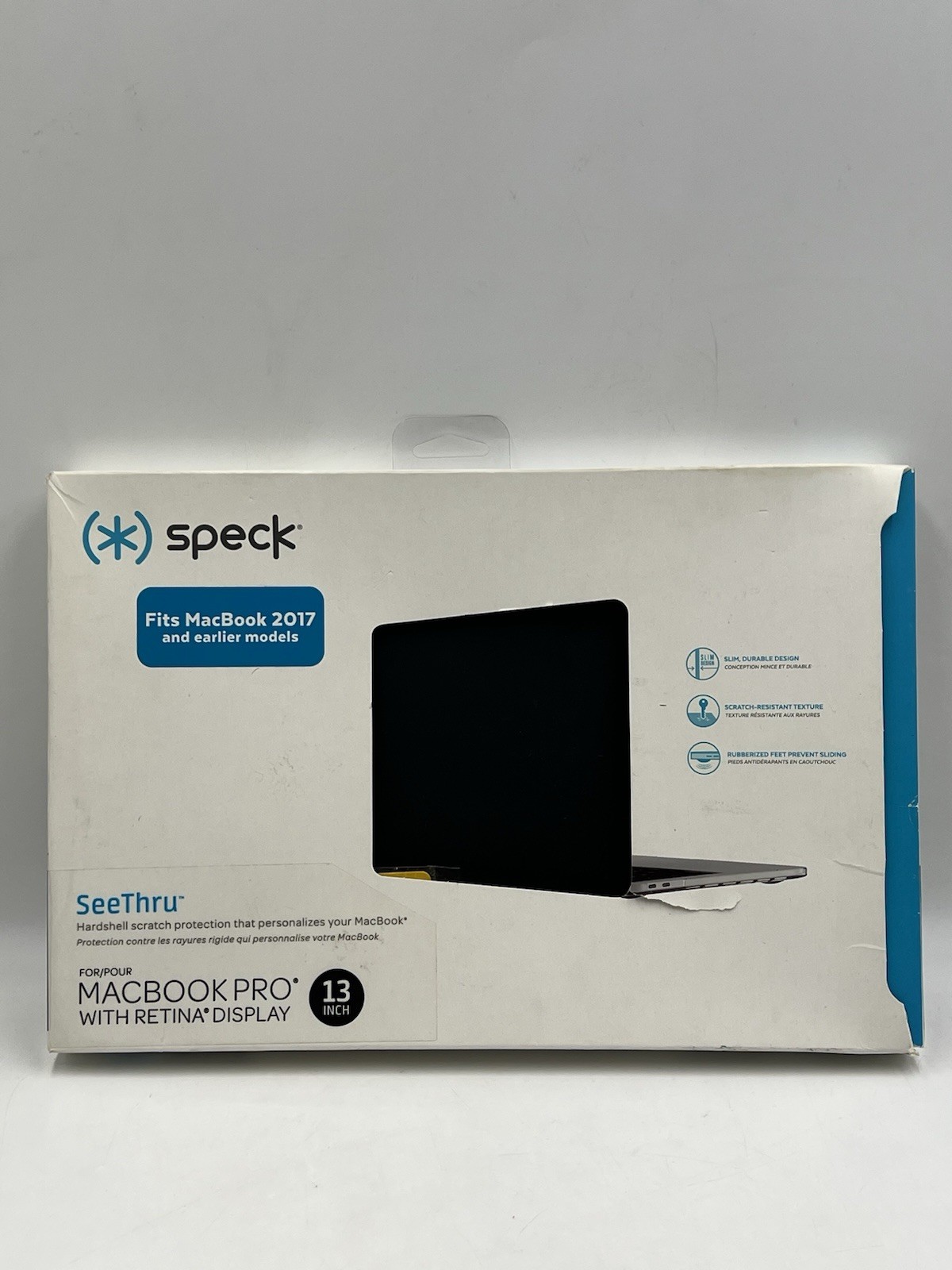 Speck SmartShell MacBook Pro 13" Notebook Hard Case Black - See Thru