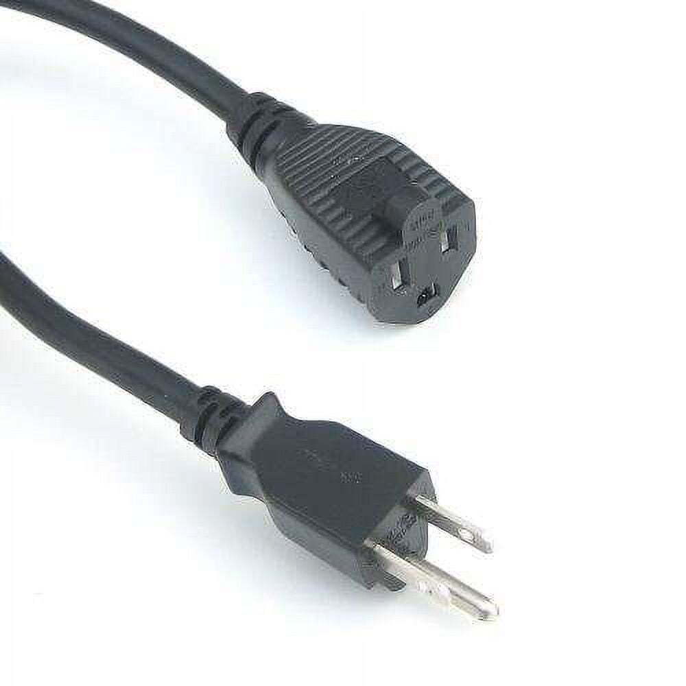 100FT Power Extension Cord Indoor & Outdoor Rated AC Power NEMA IEC