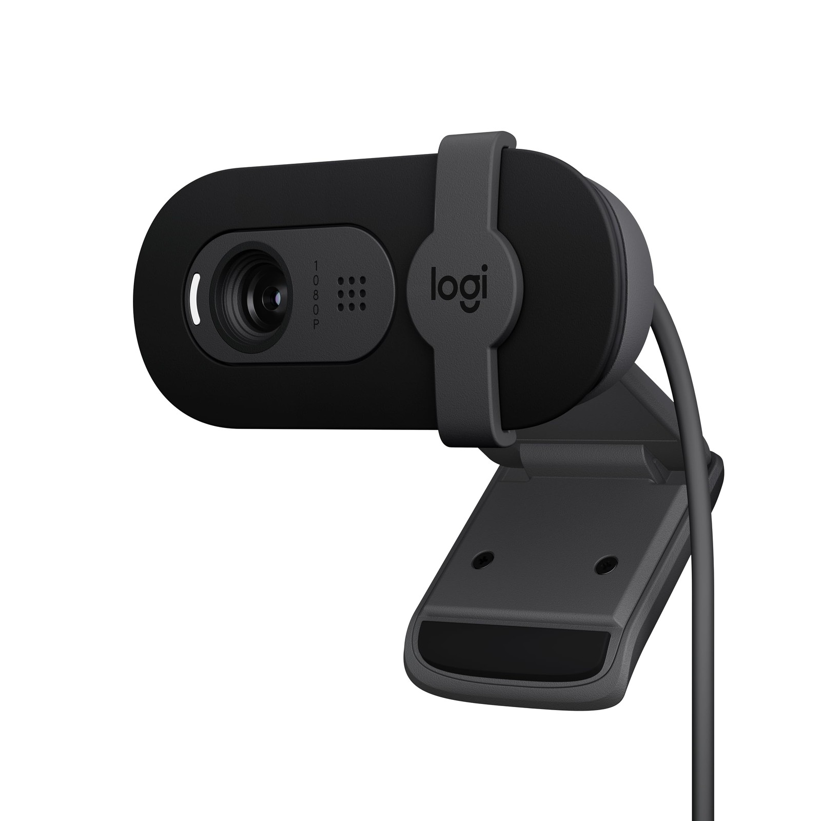 Logitech Brio 101 Full HD Webcam with Microphone for Video Calls and Privacy