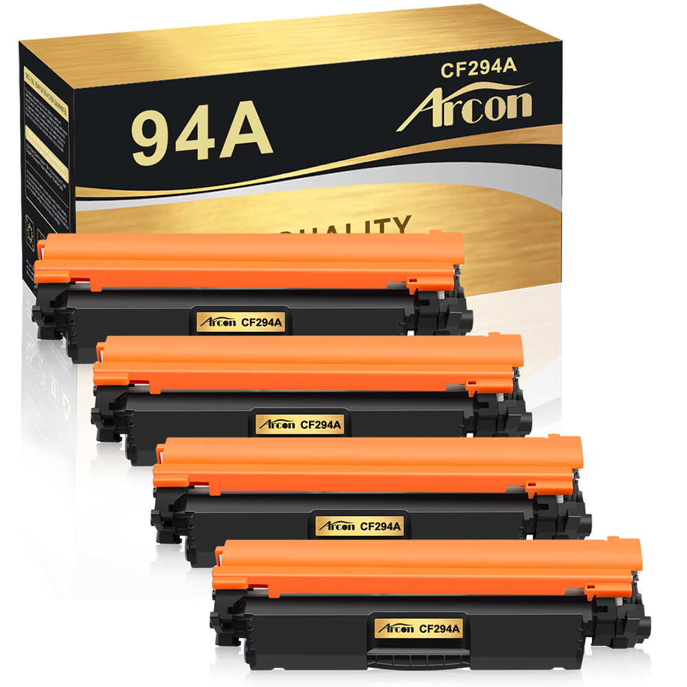 4 Pack CF294A 94A Toner Cartridge For HP LaserJet Pro MFP M148fdw M149fdw M118dw