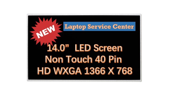LP140WH4 (TL)(N1) 14.0 WXGA HD LED Laptop LCD Screen LP140WH4-TLN1 Replacement