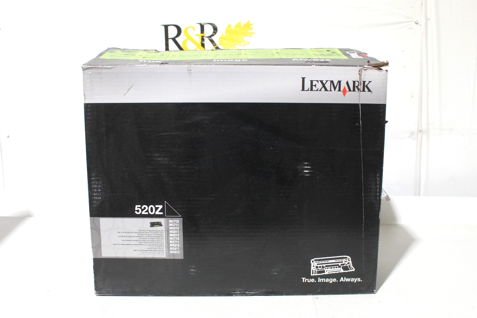 Lexmark 520Z  Black Return Program Imaging Unit Damaged box