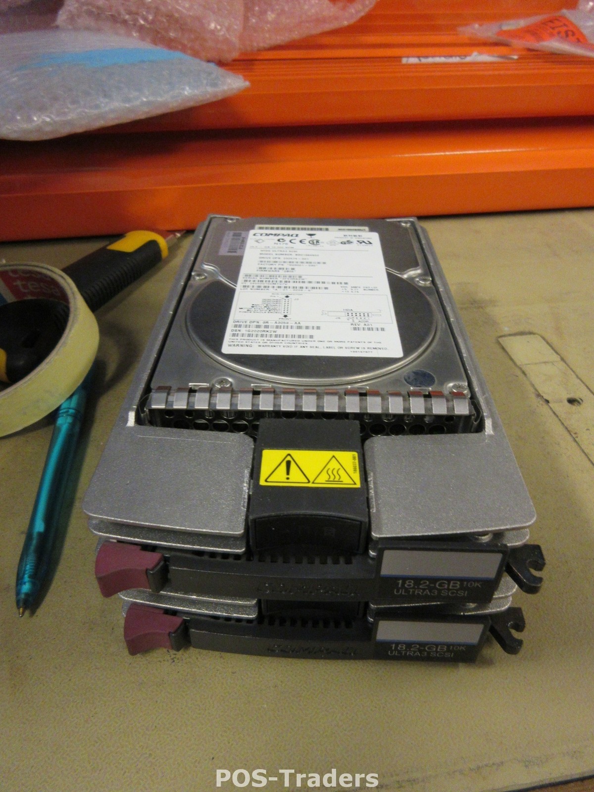 Compaq BD01864552 18.2GB Ultra-160 SCSI SCA 80-Pin 10K RPM 232574-001 9U3001-030