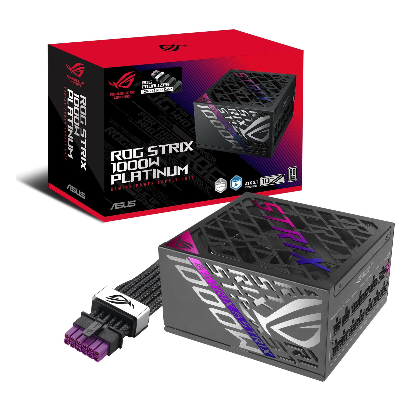 Asus ROG 1000W Platinum [ROG Equalizer] (rog-strix-1000p-gaming-e)