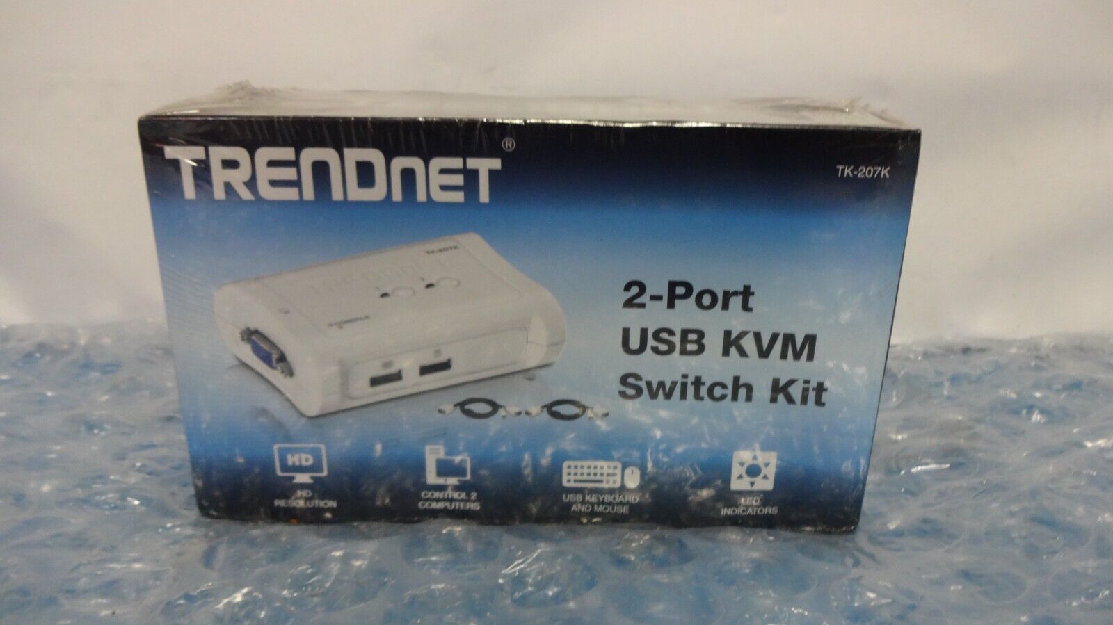 TRENDNET 2-Port USB KVM SWITCH KIT TK-207K