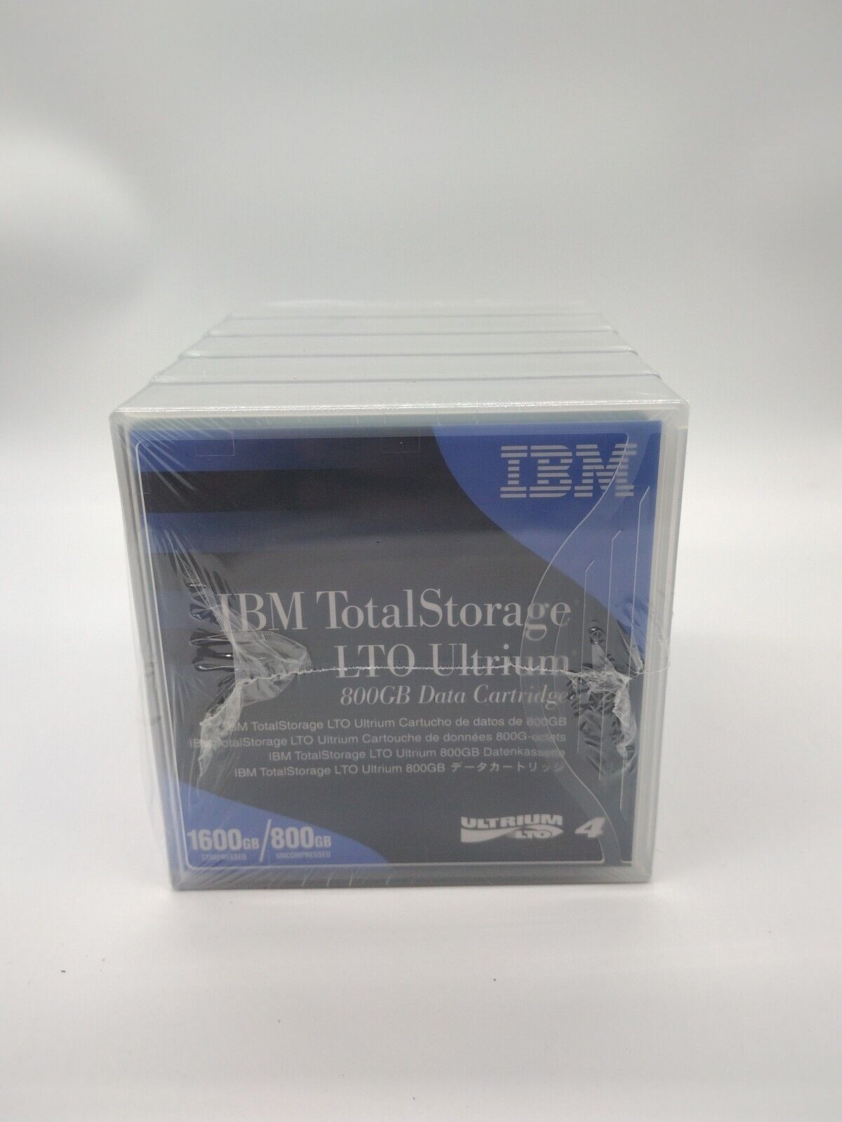 Pack of 5 New IBM LTO4 Ultrium 800GB 1.6TB LTO-4 95P4436