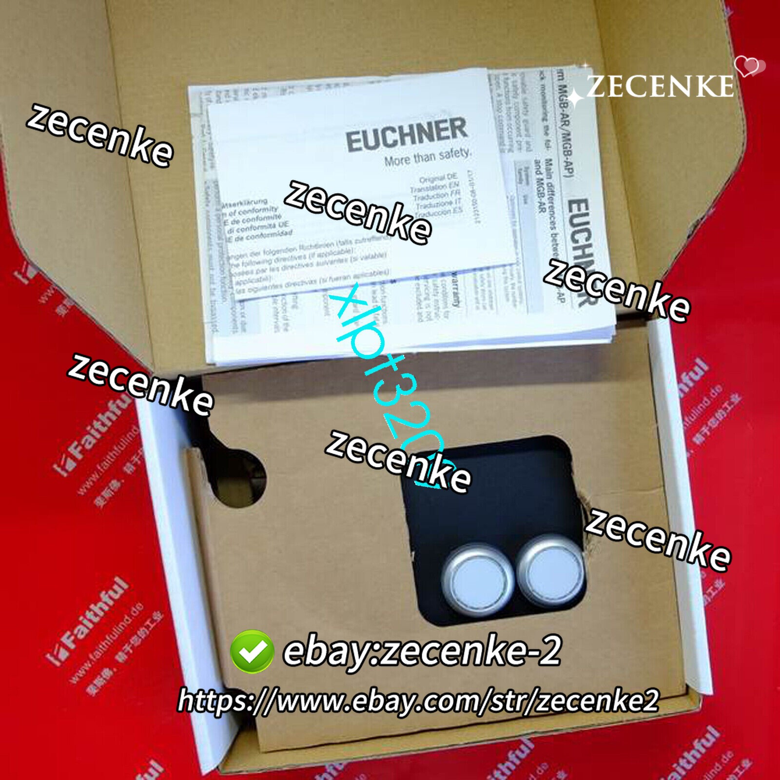 1PC NEW MGB-L1-ARA-AL1A1-M-R-121050 Euchner Safety switch Shipping by DHL/FedEX