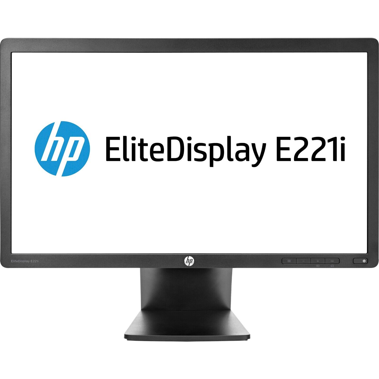 HP EliteDisplay E221i 22” FHD IPS LED LCD Monitor 1920x1080 16:9 60Hz DVI DP VGA