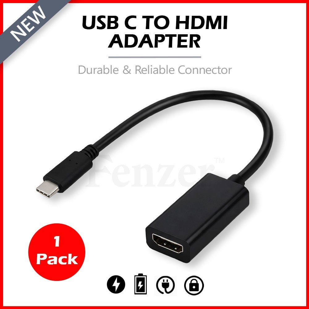 LOT 1-100 USB C to 4K HDMI Cable Video Converter Adapter Type C to HDMI 4K Cord