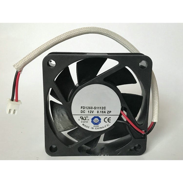 1PC For ARX FD1260-S1112C DC12V 0.19A 6015 2pin 60*60*15mm Cooling fan