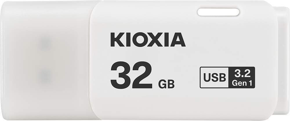 KIOXIA Flash Memory USB 3.2 Gen 1  KLU301A032GW Cap Type white 32GB JPN
