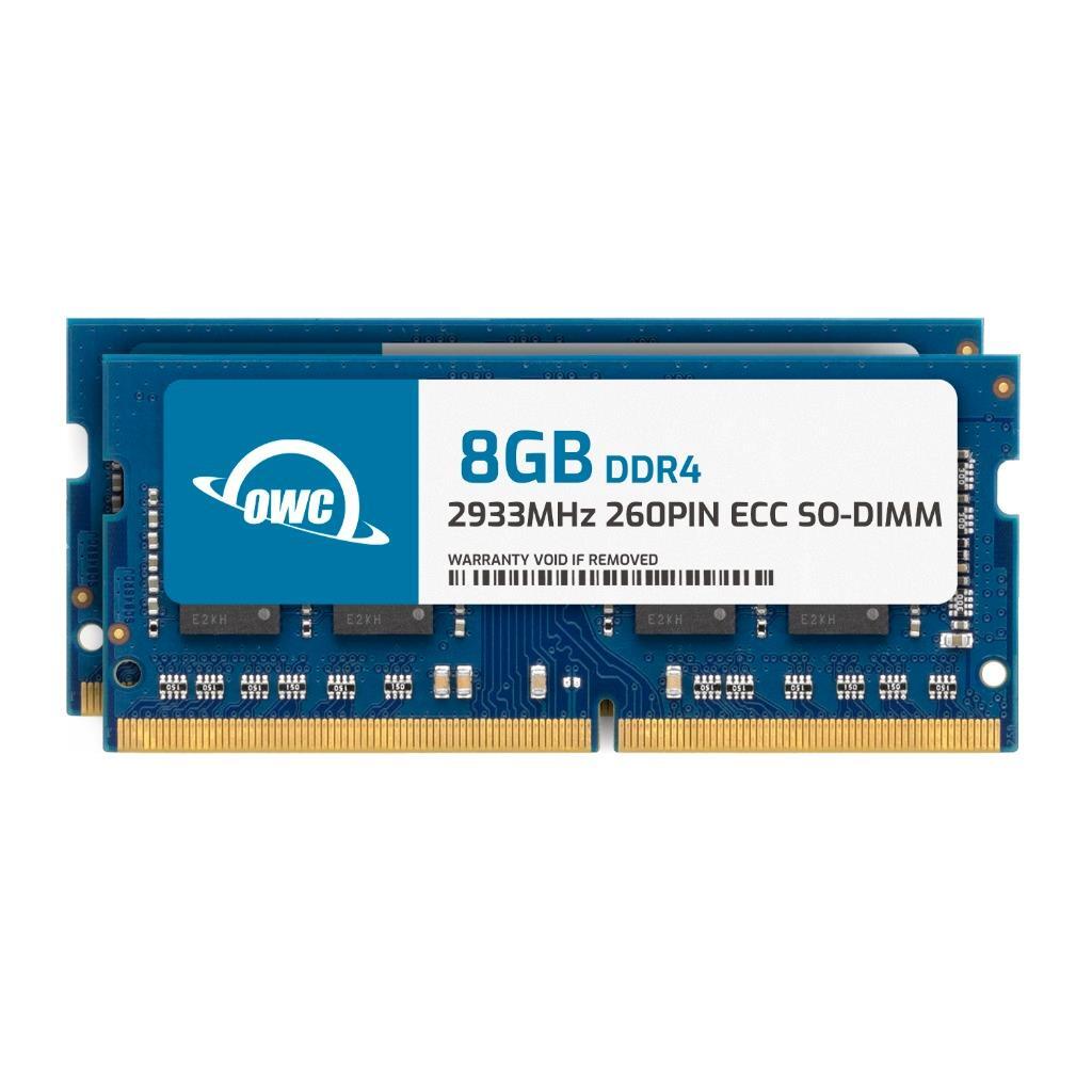 OWC 16GB (2x8GB) DDR4 2933MHz 1Rx8 ECC Unbuffered SODIMM 260pin Memory RAM