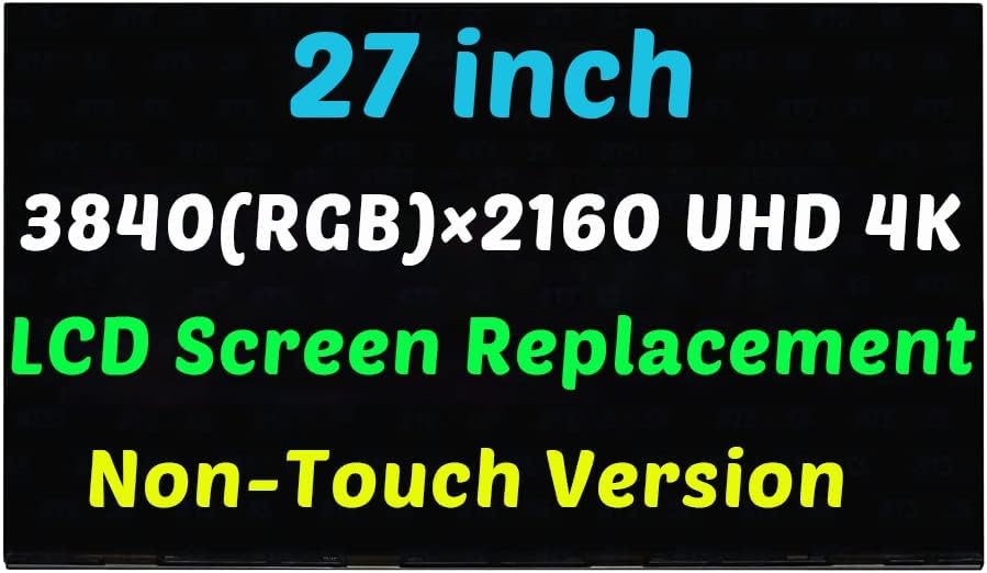 P08182-005 LCD Display for HP OmniStudio X AIO 27" Desktop PC 4K UHD Version
