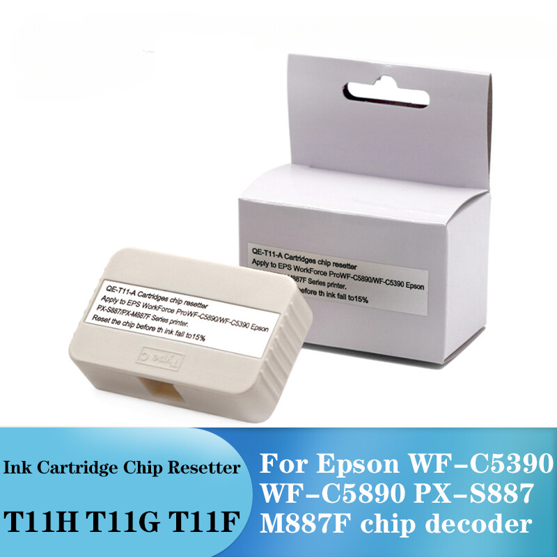 T11G Ink Cartridge Chip Resetter Compatible Epson WF-C5390 WF-C5890 chip decoder