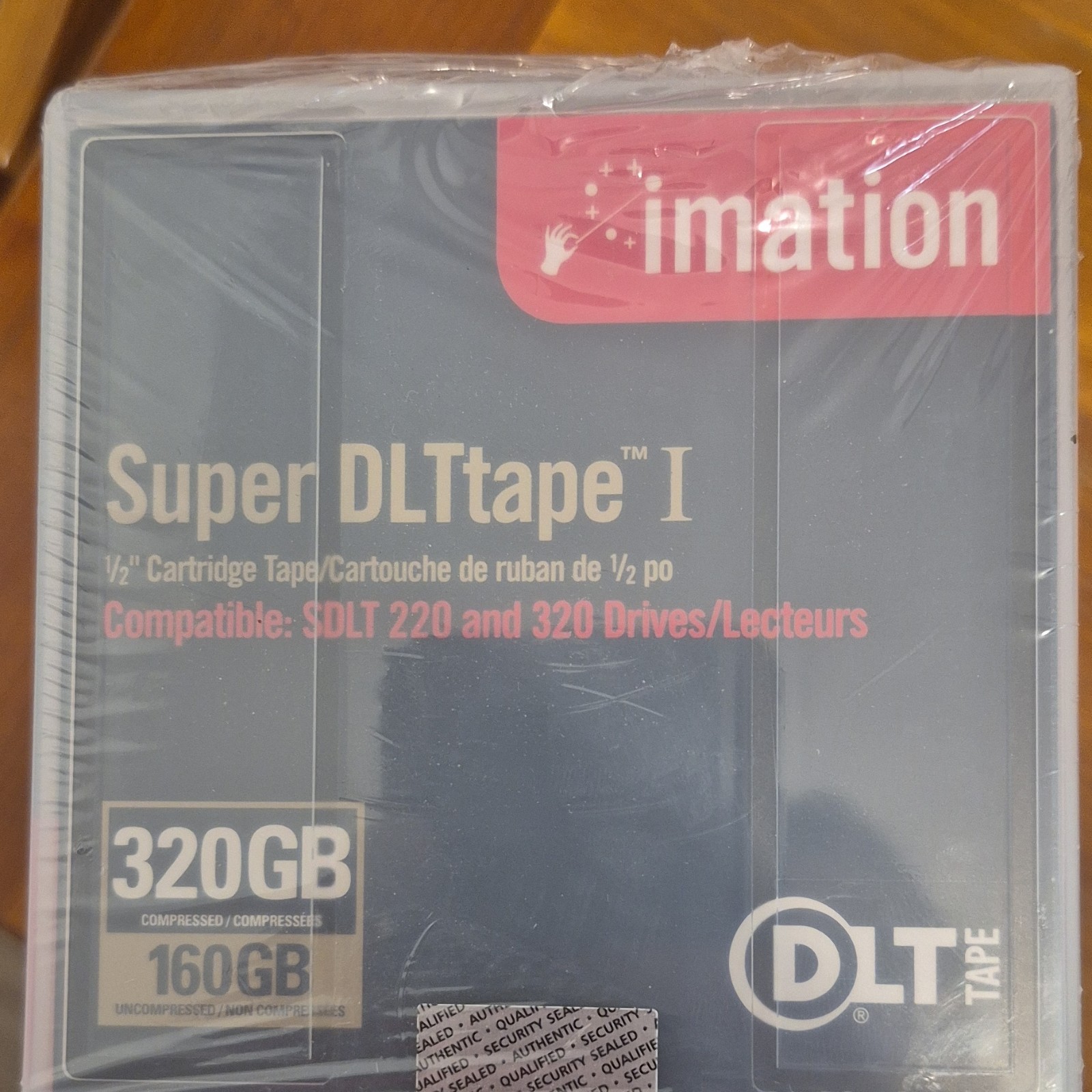 Imation Super DLTtape I 320GB Recordable Data Cartridges (5 Pack)