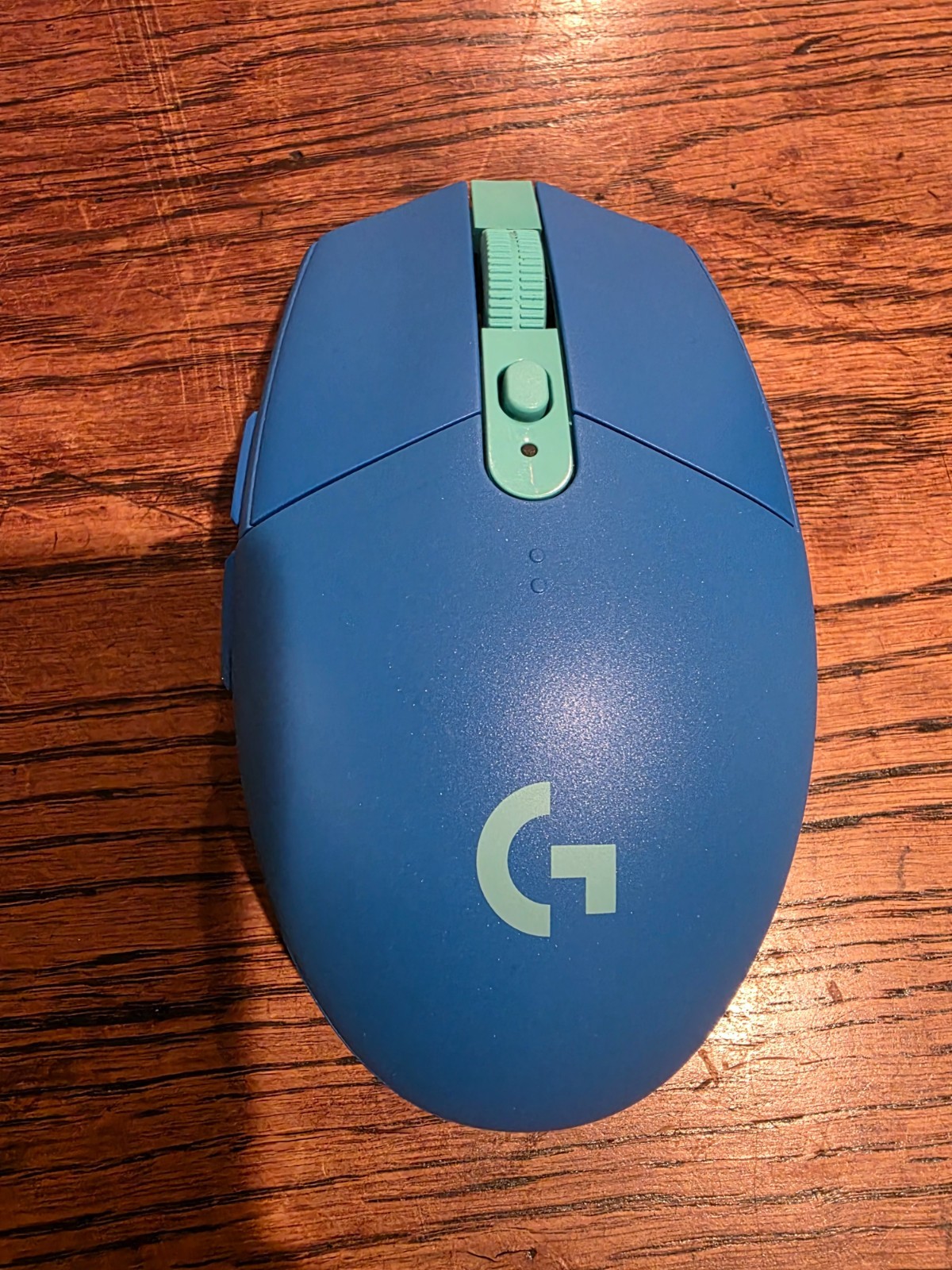 Logitech G305 Wireless Gaming Esports Mouse Gently Used Condition - Blue/Mint