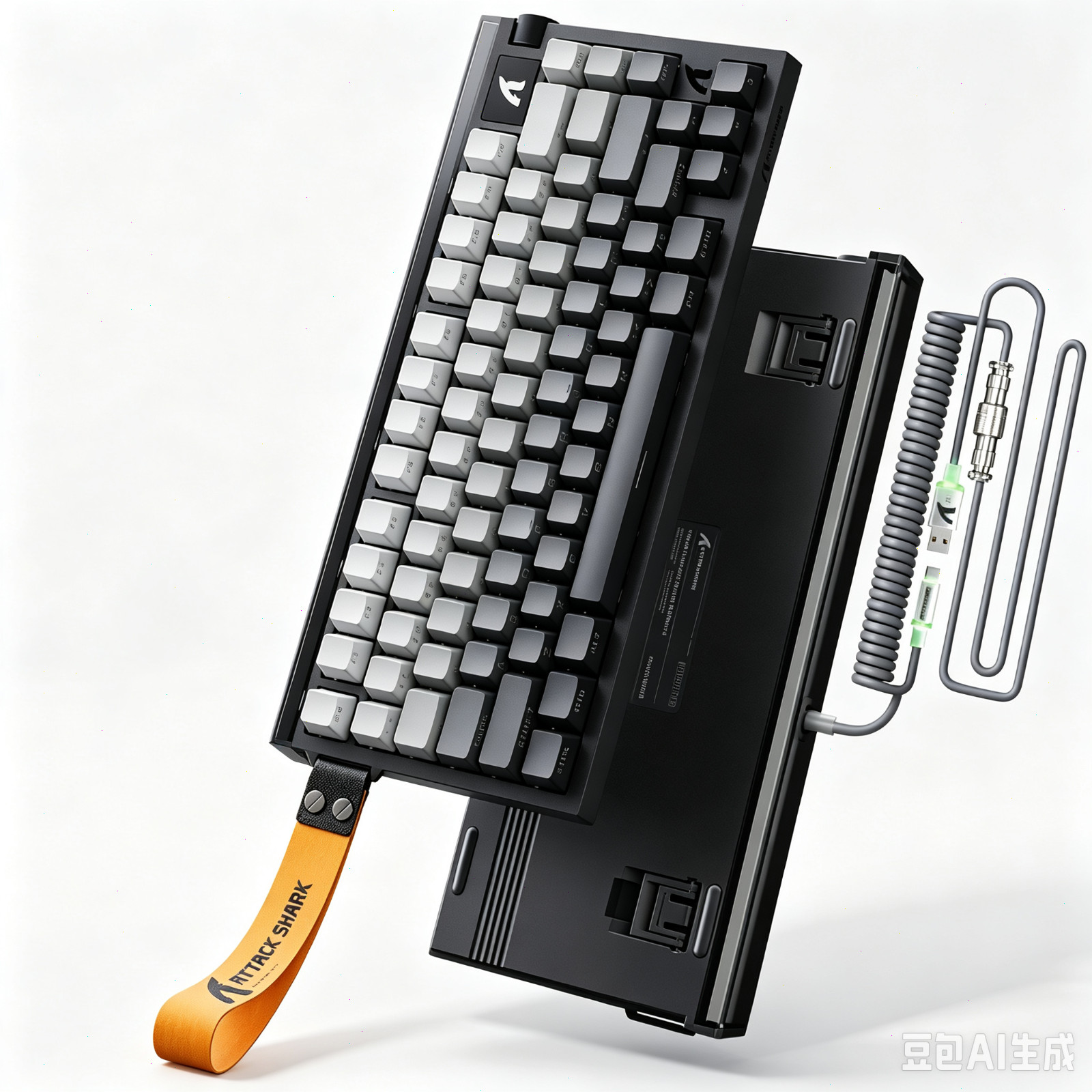 ATTACK SHARK R85 HE 75% Rapid Trigger Wired Gaming Keyboard Magnetic RGB