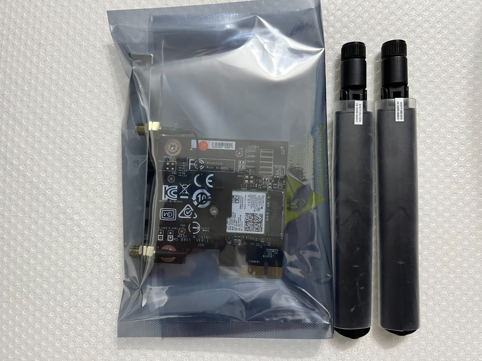 MSI  PCI Express Wireless AC WiFi Card ,Original