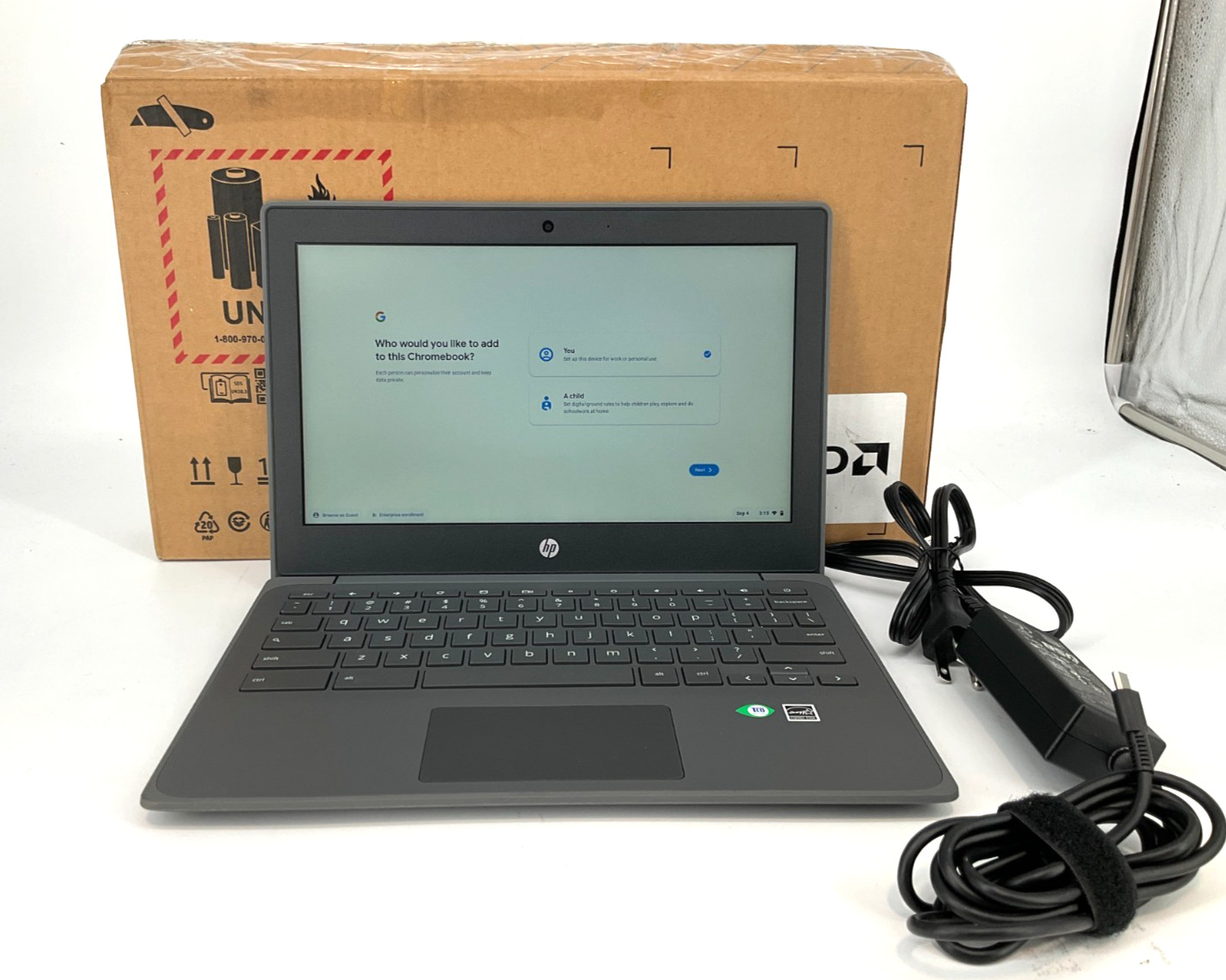 HP Chromebook 11A G8 A4-9120C 4GB 32GB WiFiAC 11.6W 16W64UT#ABA 🇺🇸✨🇺🇸✨