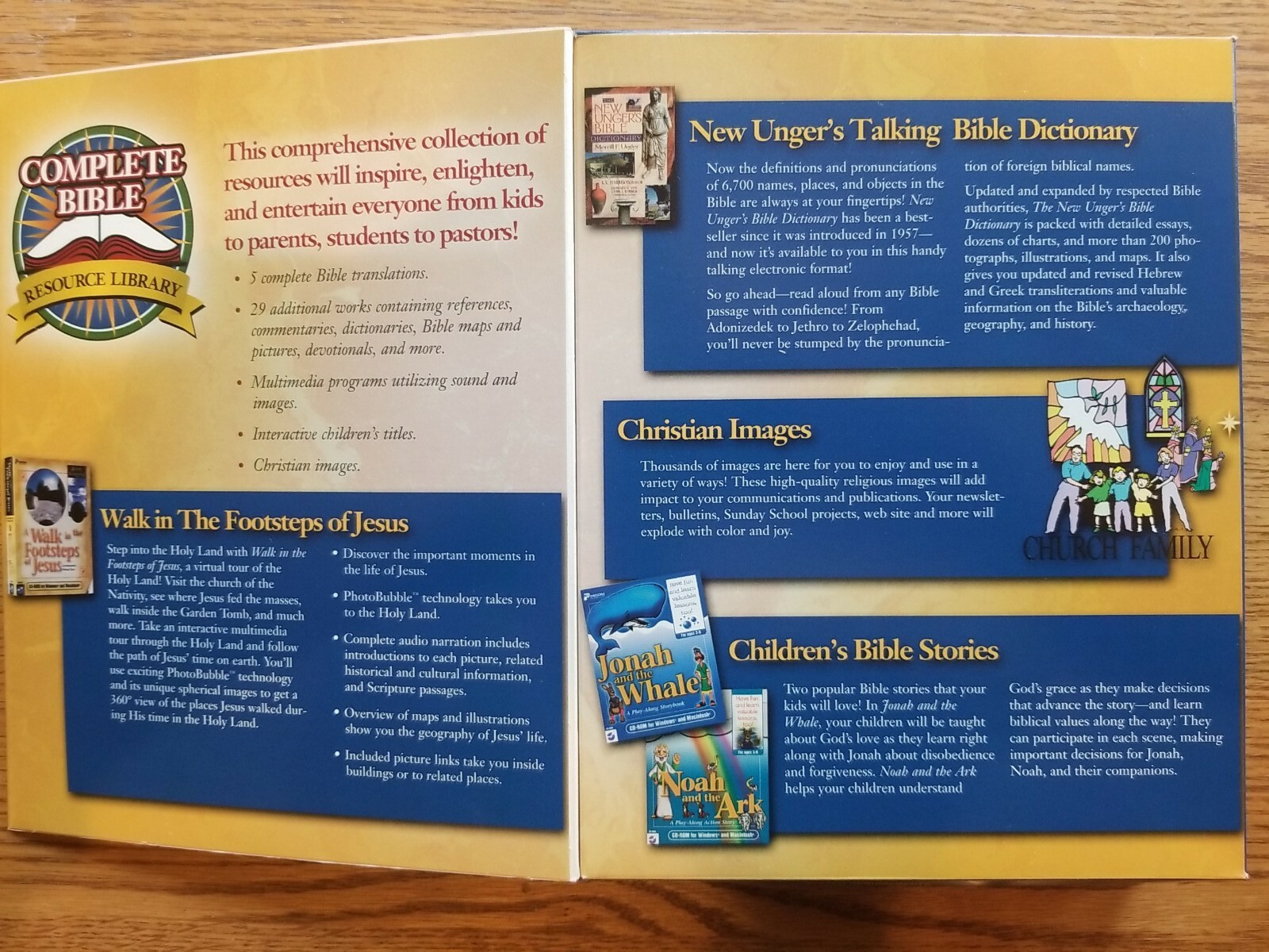 Complete Bible Resource Library Lot 5 CD's Quickverse Products Parsons Tech.