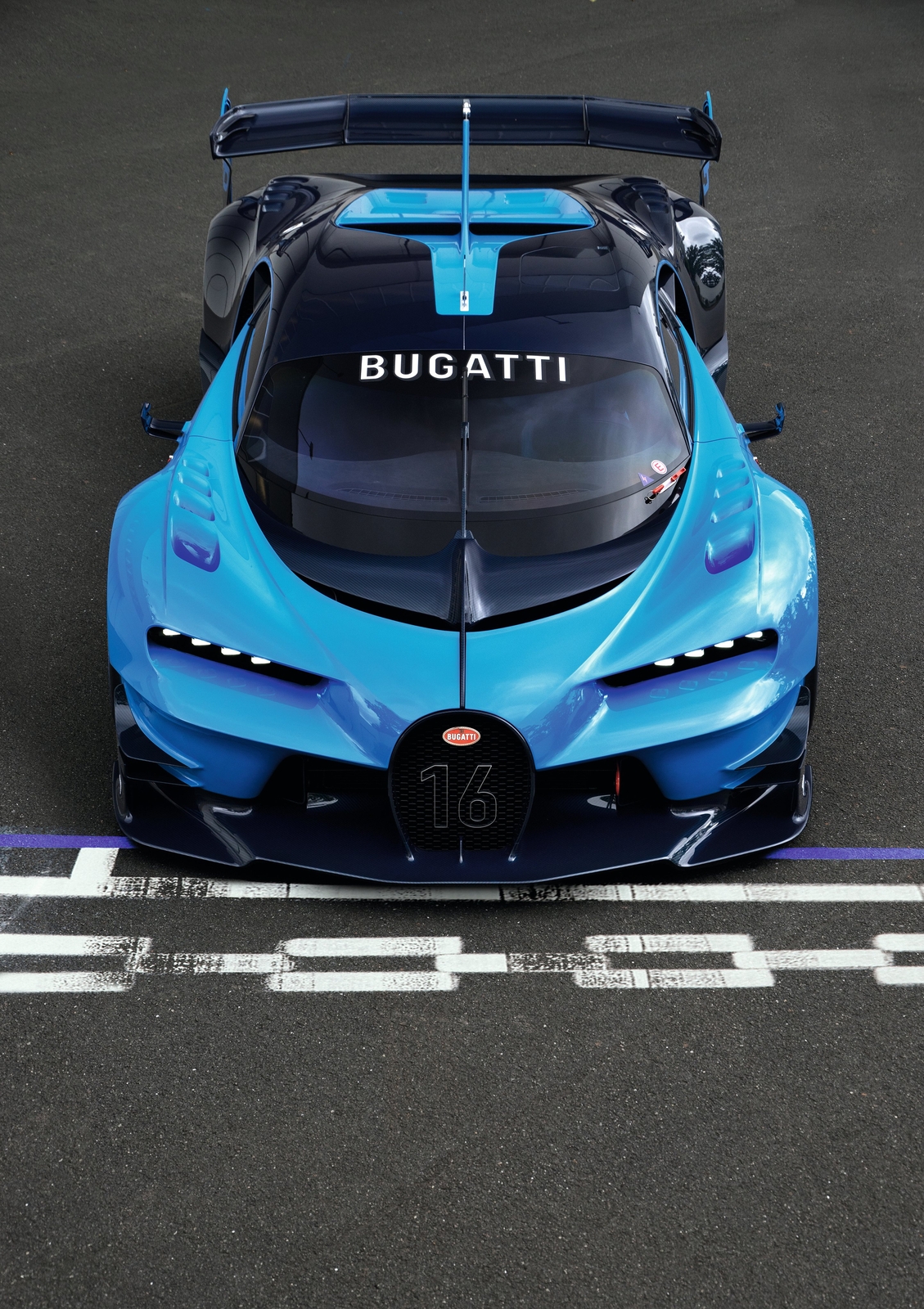 Cars 2015 bugatti vision gran turismo supercar concept Desk Mat Stitched