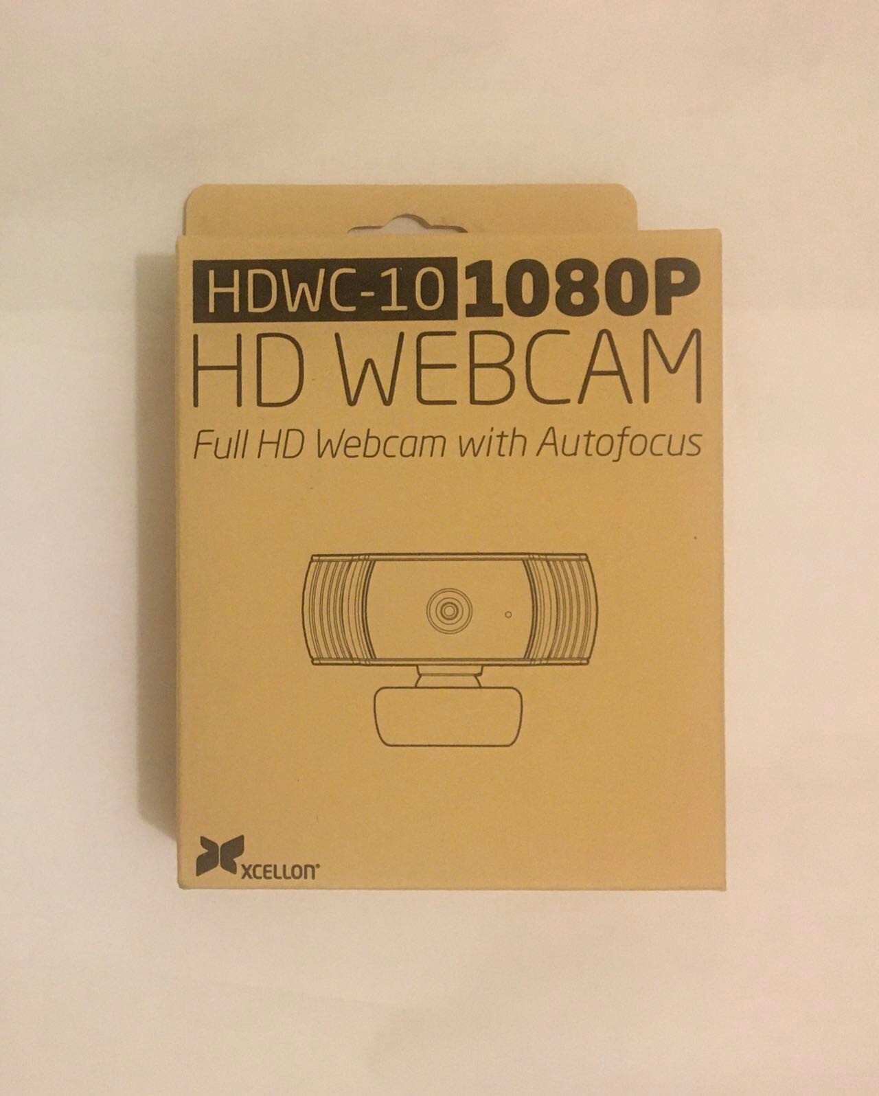 Xcellon HDWC-10 Full HD Webcam Auto Focus with Xcellon Privacy Cover -BRAND NEW 