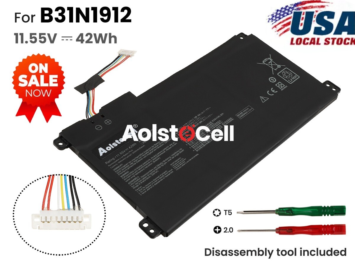 B31N1912 C31N1912 Battery for ASUS VivoBook14 L410MA E410M E410MA E510M R429M