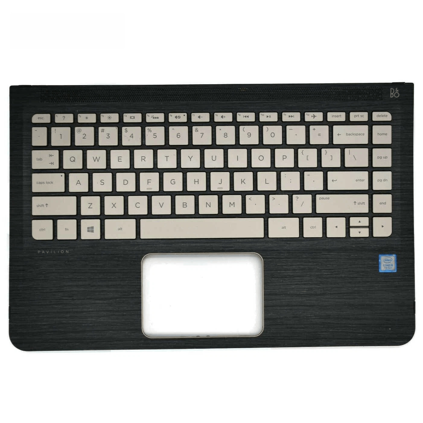 New Palmrest Upper Case with US Keyboard For HP Pavilion X360 13-U M3-U 13-u151t