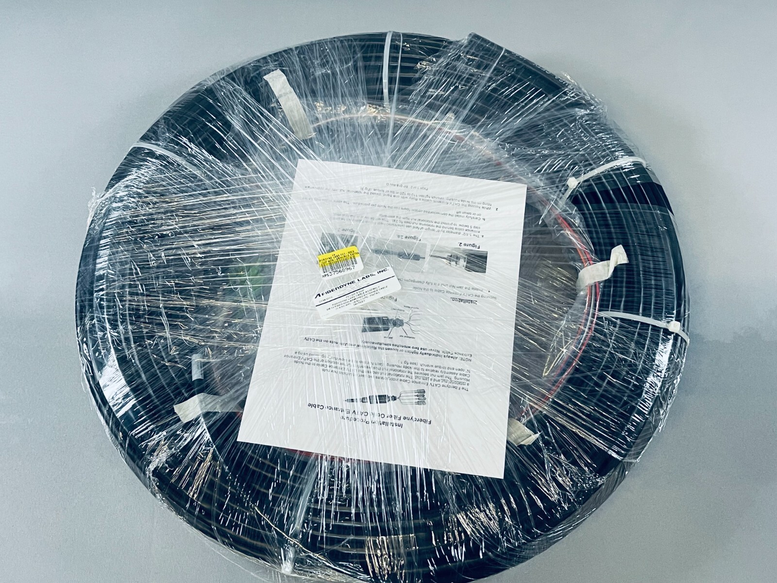Fiberdyne Labs SM12 Fiber Optic CATV Node Entrance Cable 250ft FE1-60C9-250F