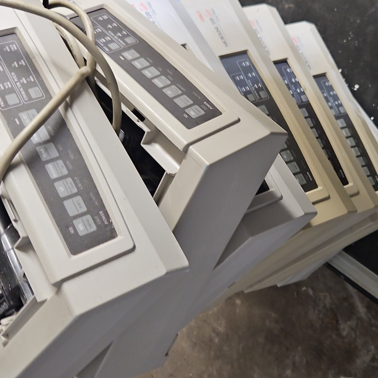 OKI Microline 320 Dot Matrix Printer 435 CPS 180x180 DPI Parallel A4