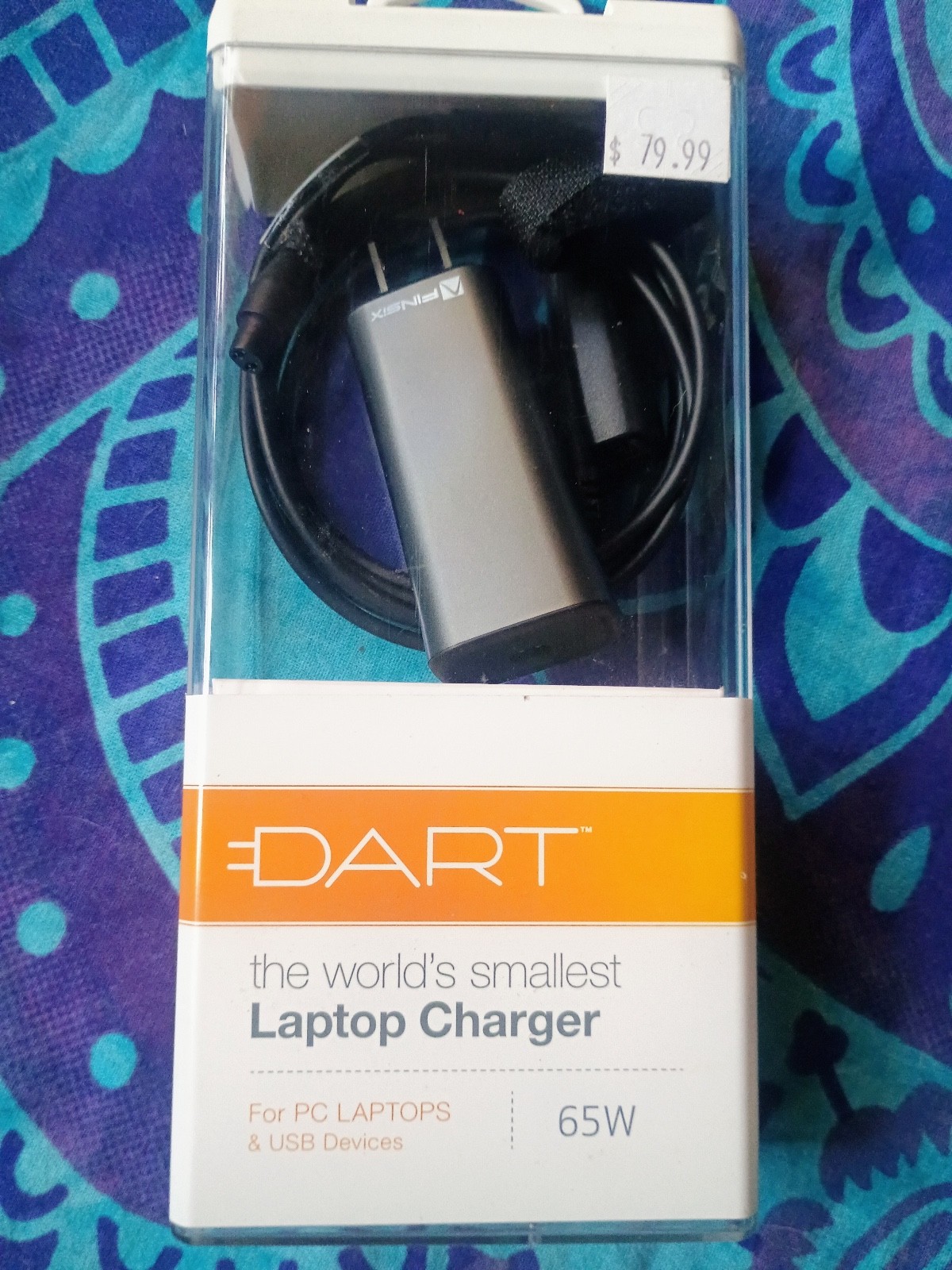 Dart Universal USB Laptop Charger World's Smallest Power Supply Adapter 65w